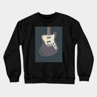 Supersonic Guitar Crewneck Sweatshirt